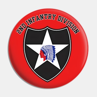 2nd Infantry Division Pin