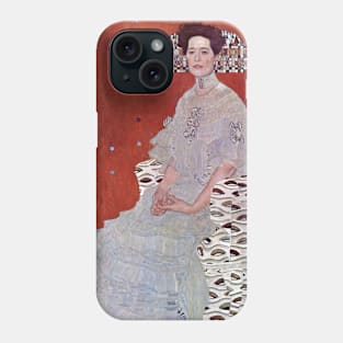 Gustav Klimt - Portrait of Fritza Riedler Phone Case