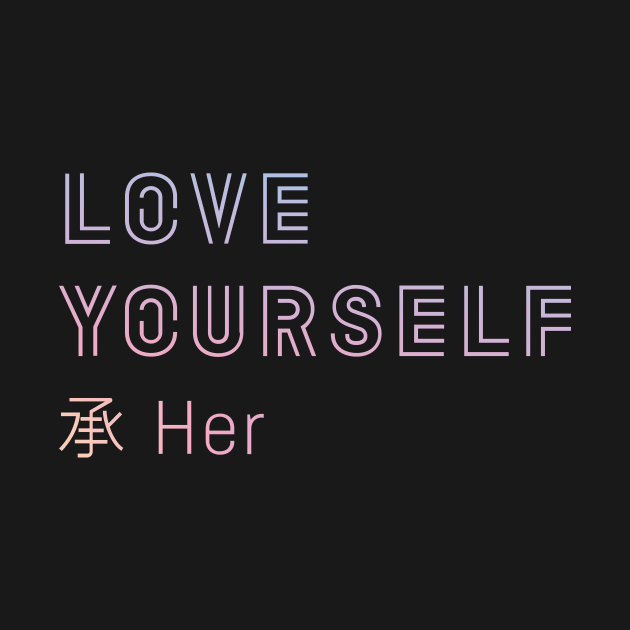 BTS Love Yourself: Her by TheAngryHoneyBadger