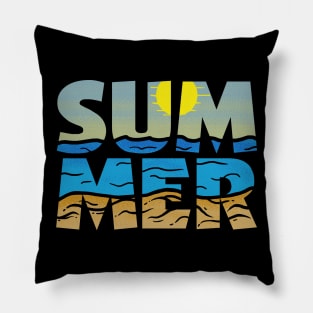 Summer Sunset Pillow