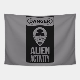 Danger, Alien Activity! Tapestry