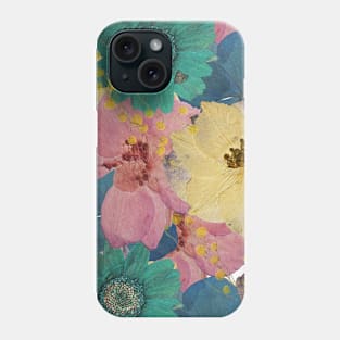 Dried Pressed Flowers creation Phone Case