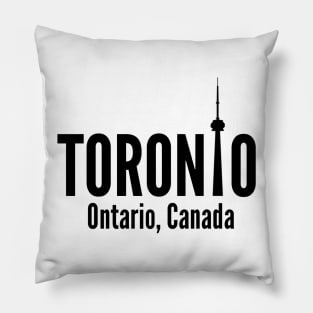 Toronto with CN Tower Pillow