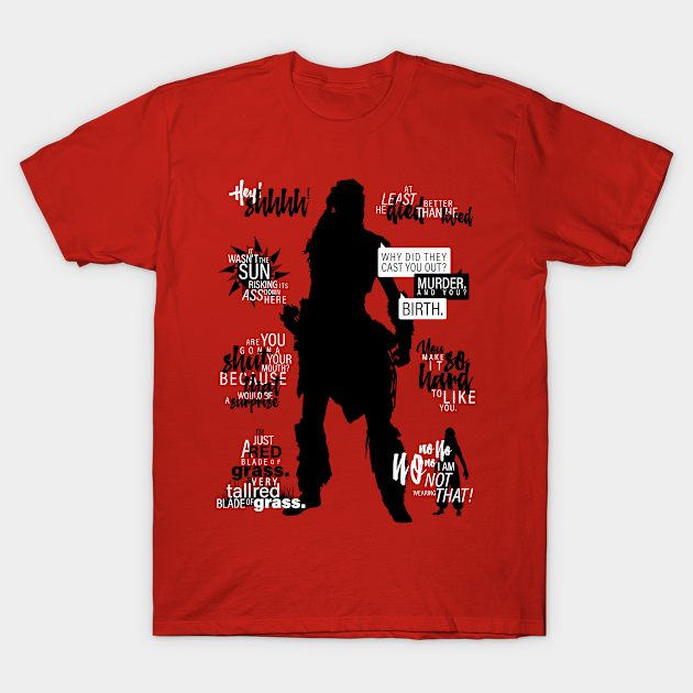 Horizon: Aloy Quotes - Aloy - T-Shirt | TeePublic