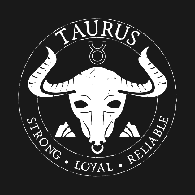 Taurus Zodiac Birthday Star Sign Zodiac Gift by atomguy