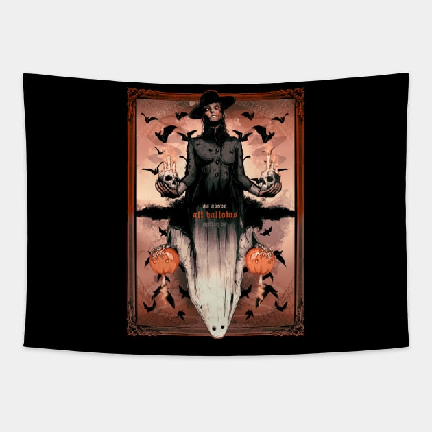 As Above So Below All Hallows Tapestry by LVBart