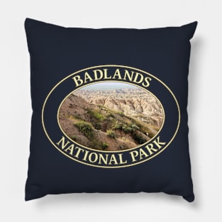 Big Horn Sheep at Badlands National Park in South Dakota Pillow