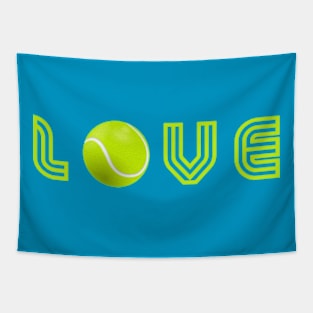 Tennis Love Tapestry