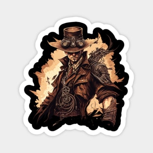 steampunk mage Magnet