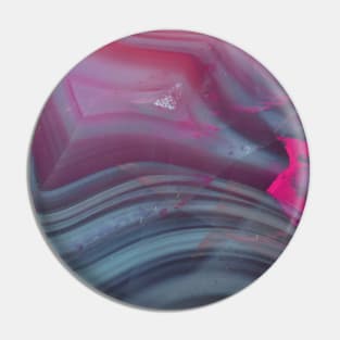 Pink geode marble Pin