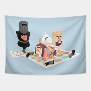 Black Knight Twister Tapestry