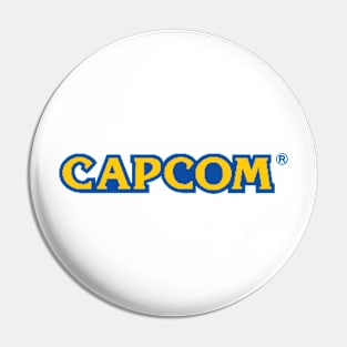 Capcom retro logo Pin