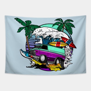 van surf Tapestry