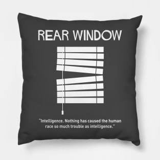 Rear Window by Alfred Hitchcock, 1954 Pillow