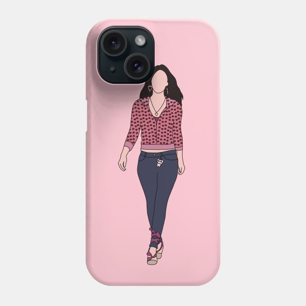 jennifer check Phone Case by aluap1006