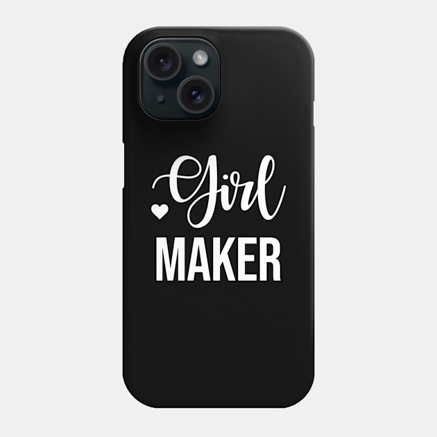 Girl maker Phone Case by martinroj