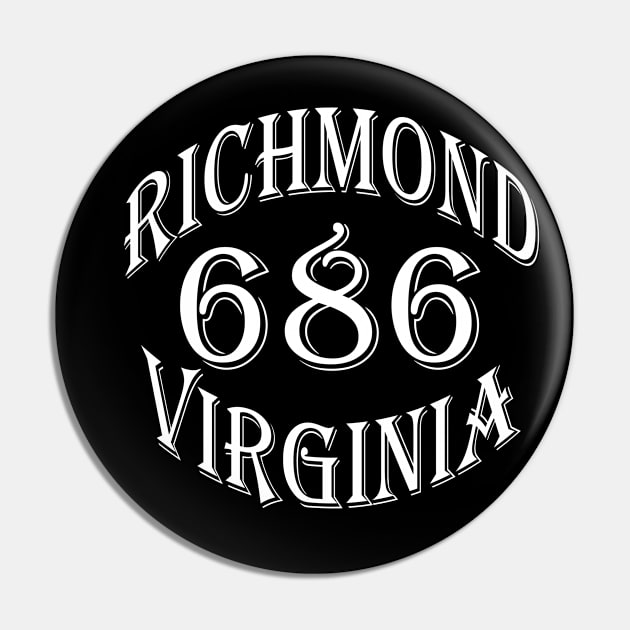 686 RICHMOND VA (WHITE) Pin by DodgertonSkillhause