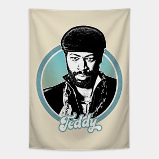 Teddy Pendergrass /// 80s Retro Soul Fan Design Tapestry