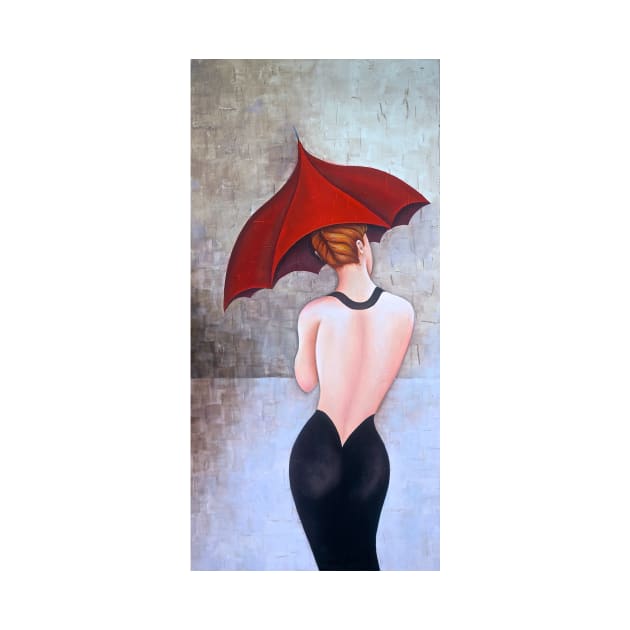 Long Cool Woman In A Black Dress by SWITPaintMixers