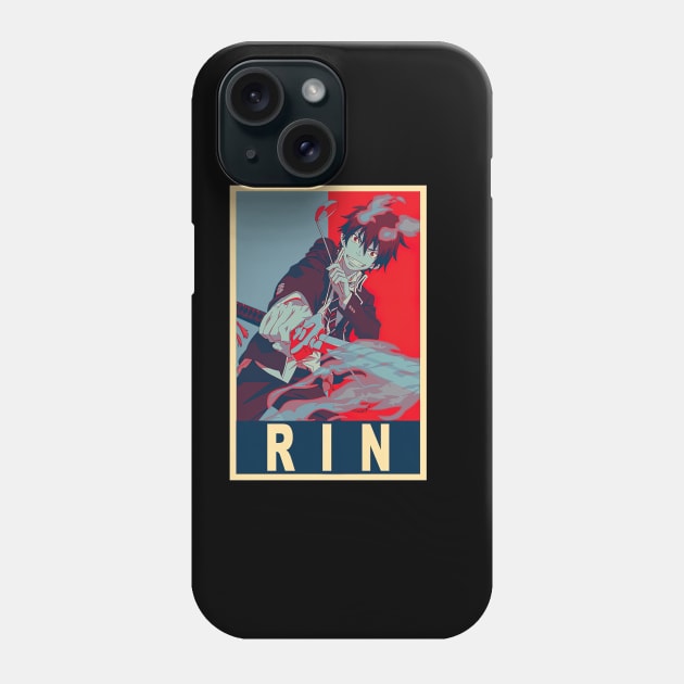 Rin Okumura Vintage Phone Case by eldridgejacqueline