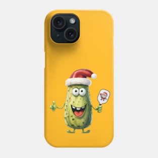 Cheecky Pickleball Santa Phone Case