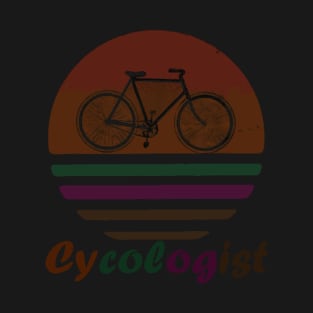 Cycologist Funny Bicycle Cycling Vintage Gift T-Shirt