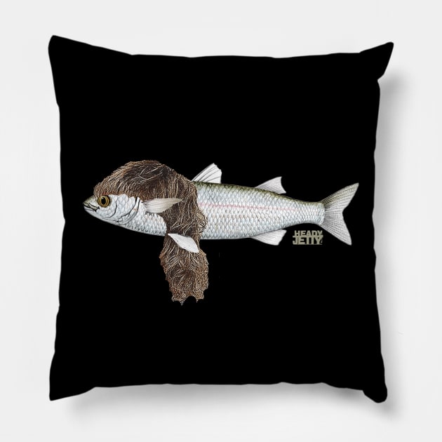 Mullet With A Mullet Pillow by ThisIsFloriduhMan