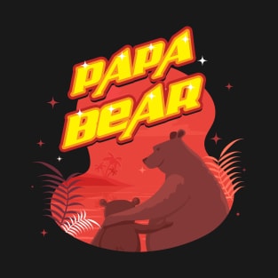 Father's Day Papa Bear T-Shirt