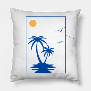 summer vibes Pillow