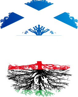 Scottish Grown With Libyan Roots - Gift for Libyan With Roots From Libya Magnet