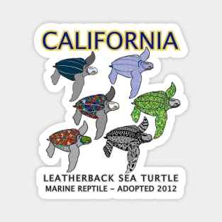 California - Leatherback Sea Turtle - Multi Magnet