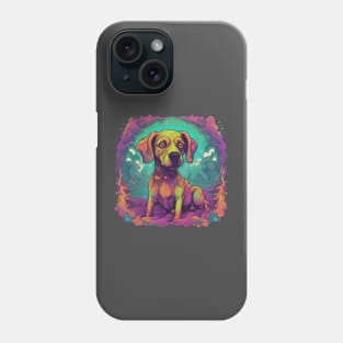 Psychedelic Dog Cute Pupper Phone Case