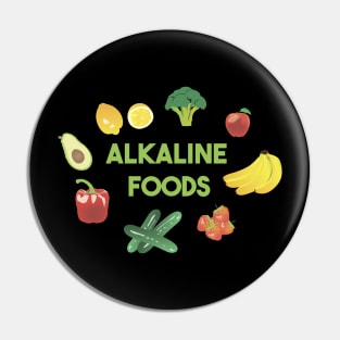 Alkaline Foods Healthy Diet Pin