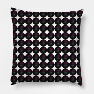 Simple seamless pattern, abstract background with monochrome black-white bubbles, confetti. Watercolor dots (circles). Great for greeting cards, wallpapers, covers and packaging, wrapping paper. Pillow