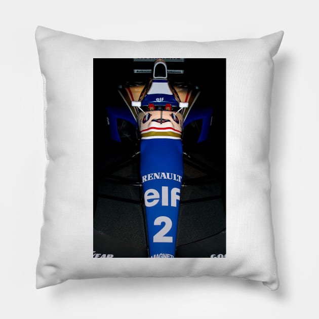 Williams FW16 - Ayrton Senna Pillow by SteveHClark