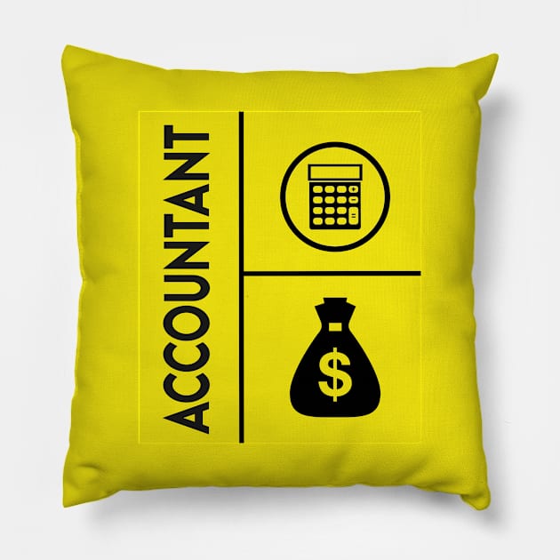 Accountant $$ Pillow by Design Knight