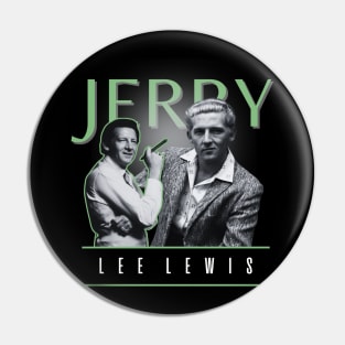 Jerry lee lewis +++ retro Pin