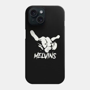 melvins horn sign Phone Case