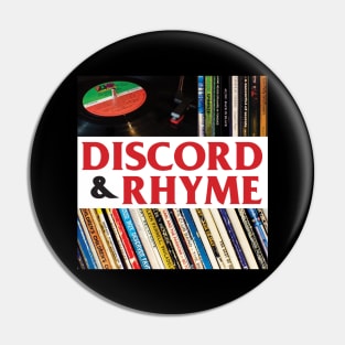 Discord and Rhyme Logo Pin