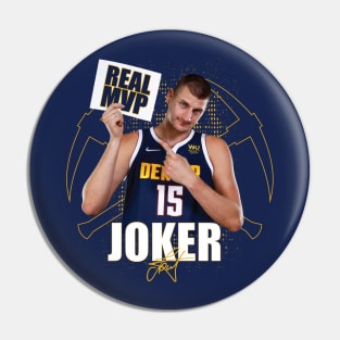 Joker Real MVP Pin