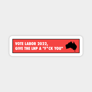 Vote Labor 2022 - Australia Election Magnet