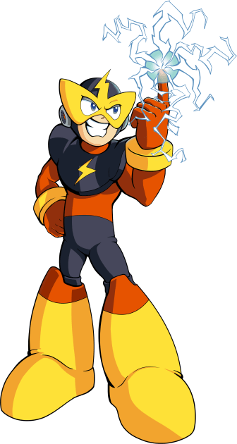 Elec Man Kids T-Shirt by andrewvado