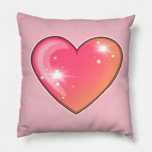 Reva Prisma Love heart emoji Pillow