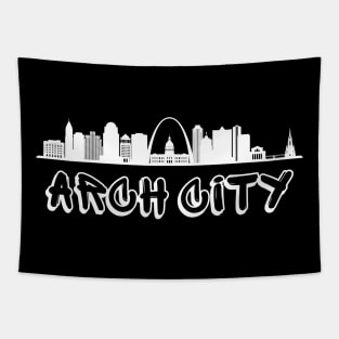 Arch City Graffiti Tapestry