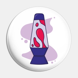 Lava lamp - Purple Pin