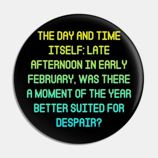 Quote february Pin