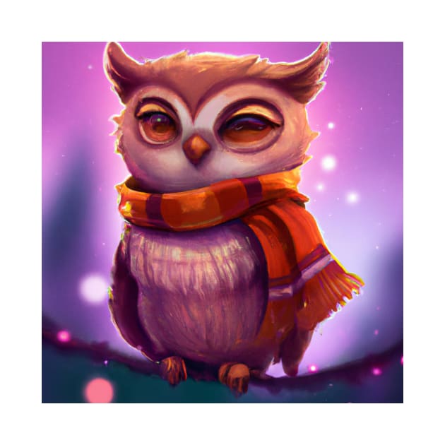 Cute Owl Drawing by Play Zoo