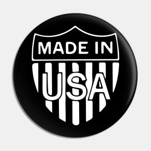 Made in USA Shield Pin