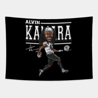 Alvin Kamara New Orleans Cartoon Tapestry