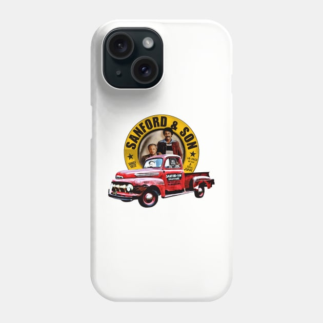 Sanford & Son Salvage Sign Phone Case by Junnas Tampolly